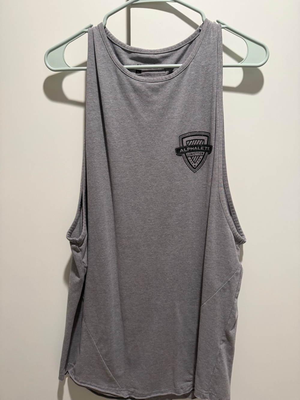 Alphalete Light Gray Men's Training Tank